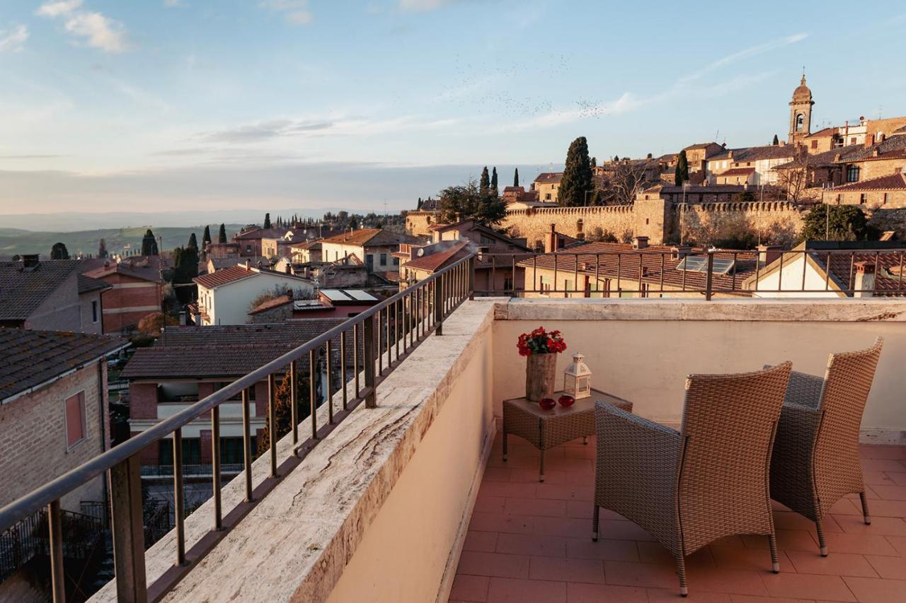 Il Trabucco E La Terrazza Della Val D' Orcia Apartment San Quirico d'Orcia Exterior photo
