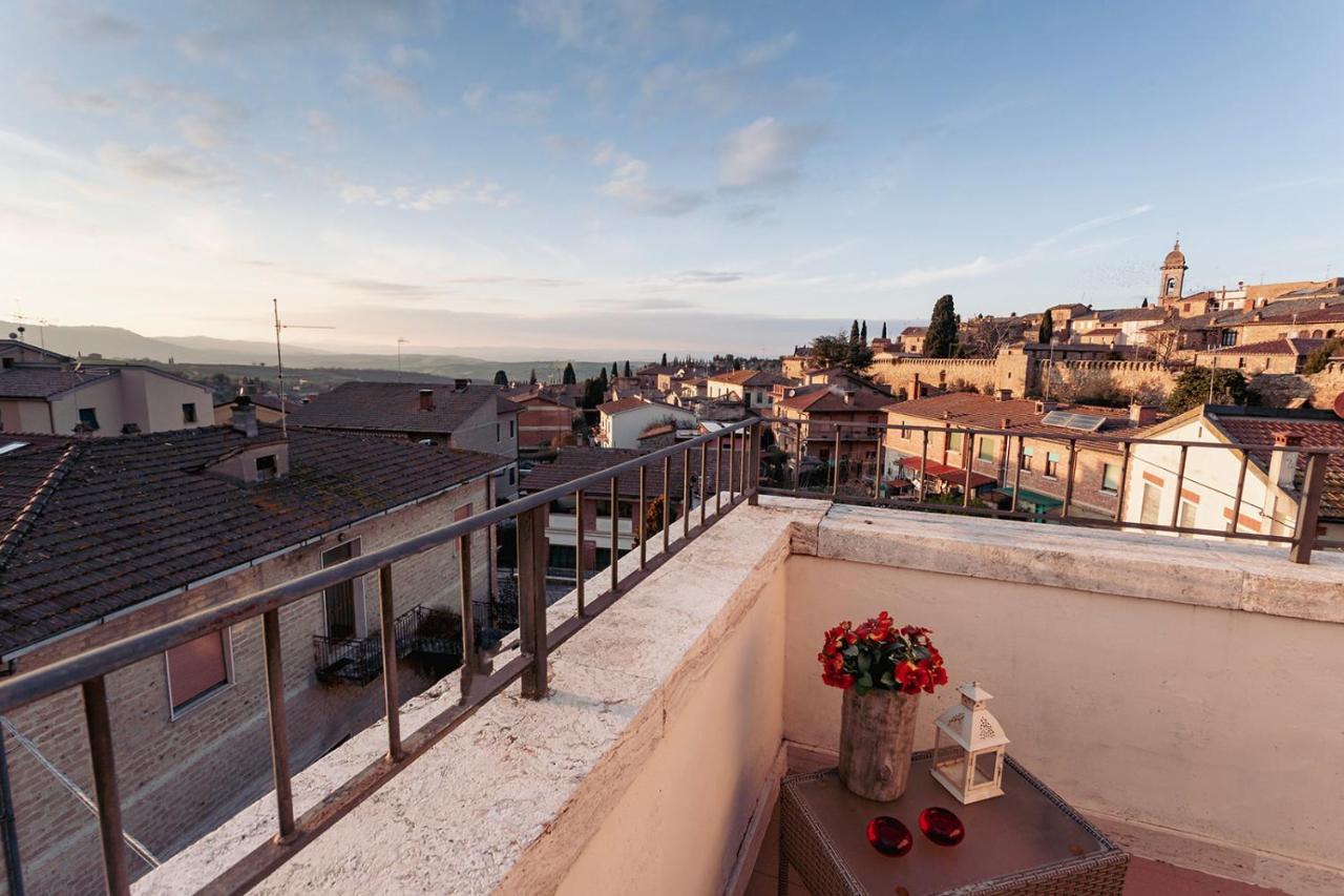Il Trabucco E La Terrazza Della Val D' Orcia Apartment San Quirico d'Orcia Exterior photo
